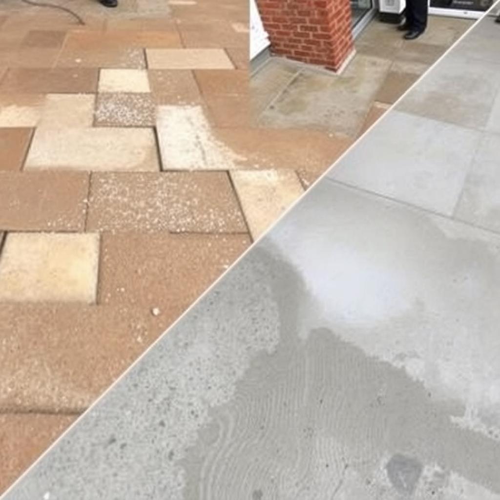 Surface-appropriate cleaning techniques for different patio materials in Warrington
